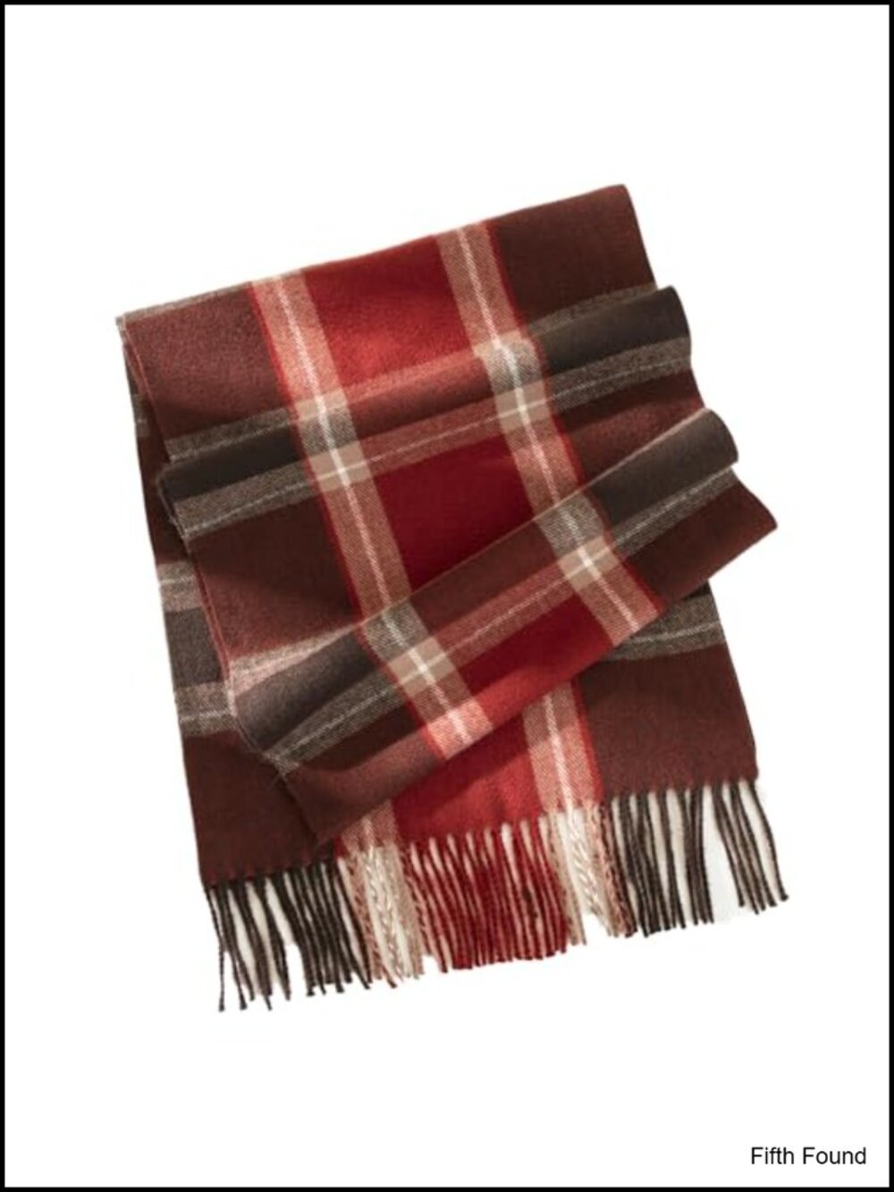 Plaid Tassel Scarf Polyester Shawl Wrap Lightweight Women